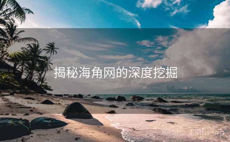 揭秘海角网的深度挖掘